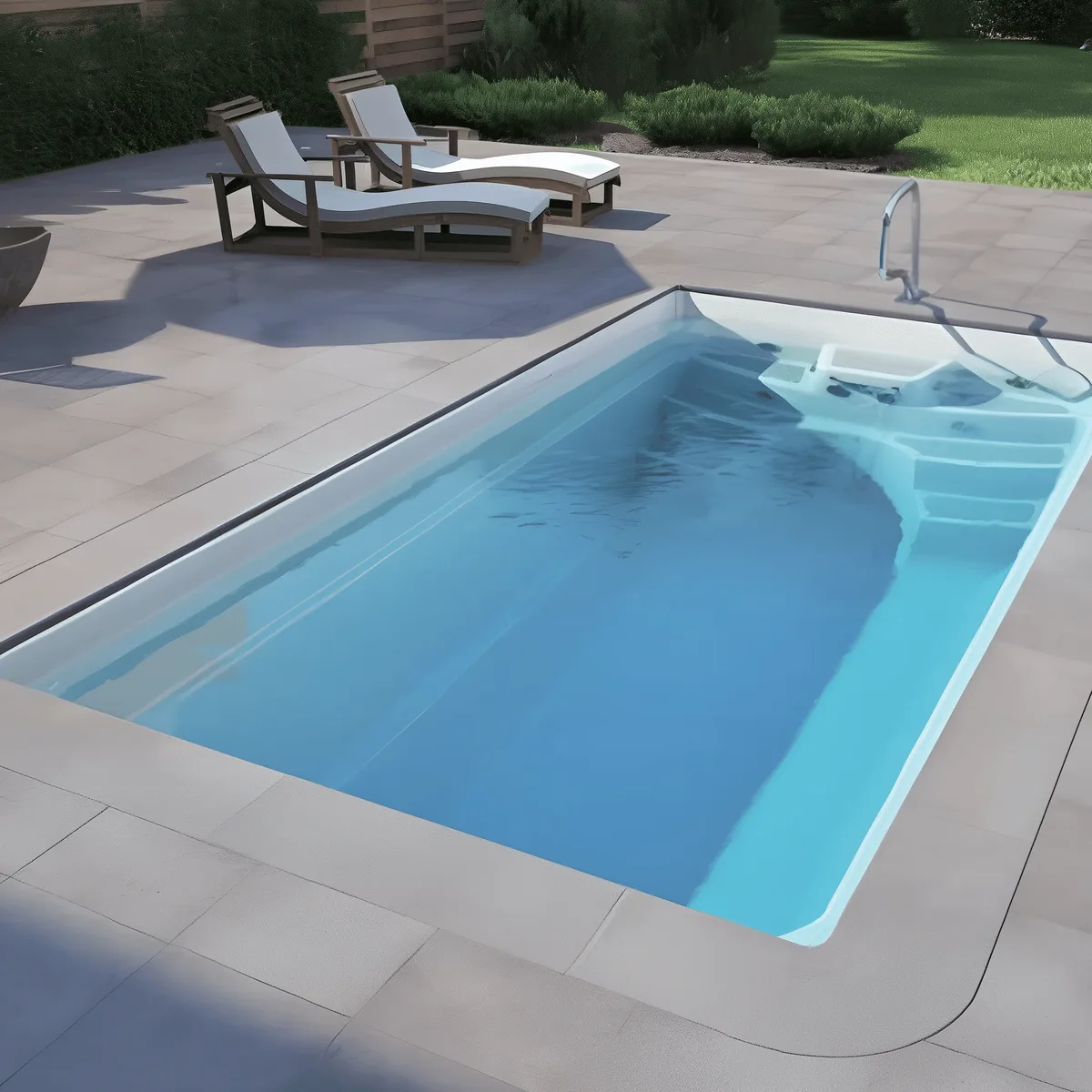 Композитный бассейн Laguna 5 — вид сверху в Новороссийске