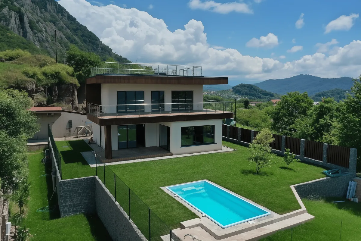 Композитный бассейн Laguna 6 — визуализация в Новороссийске