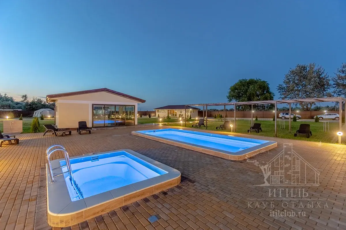 Композитная купель Laguna 3 — установка в Новороссийске